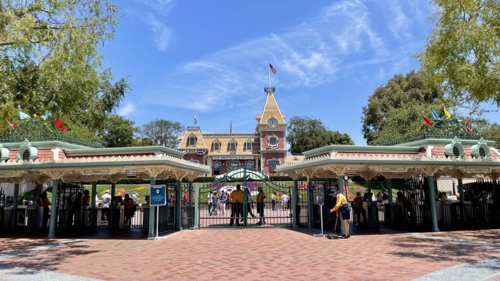 Entrance to Disneyland